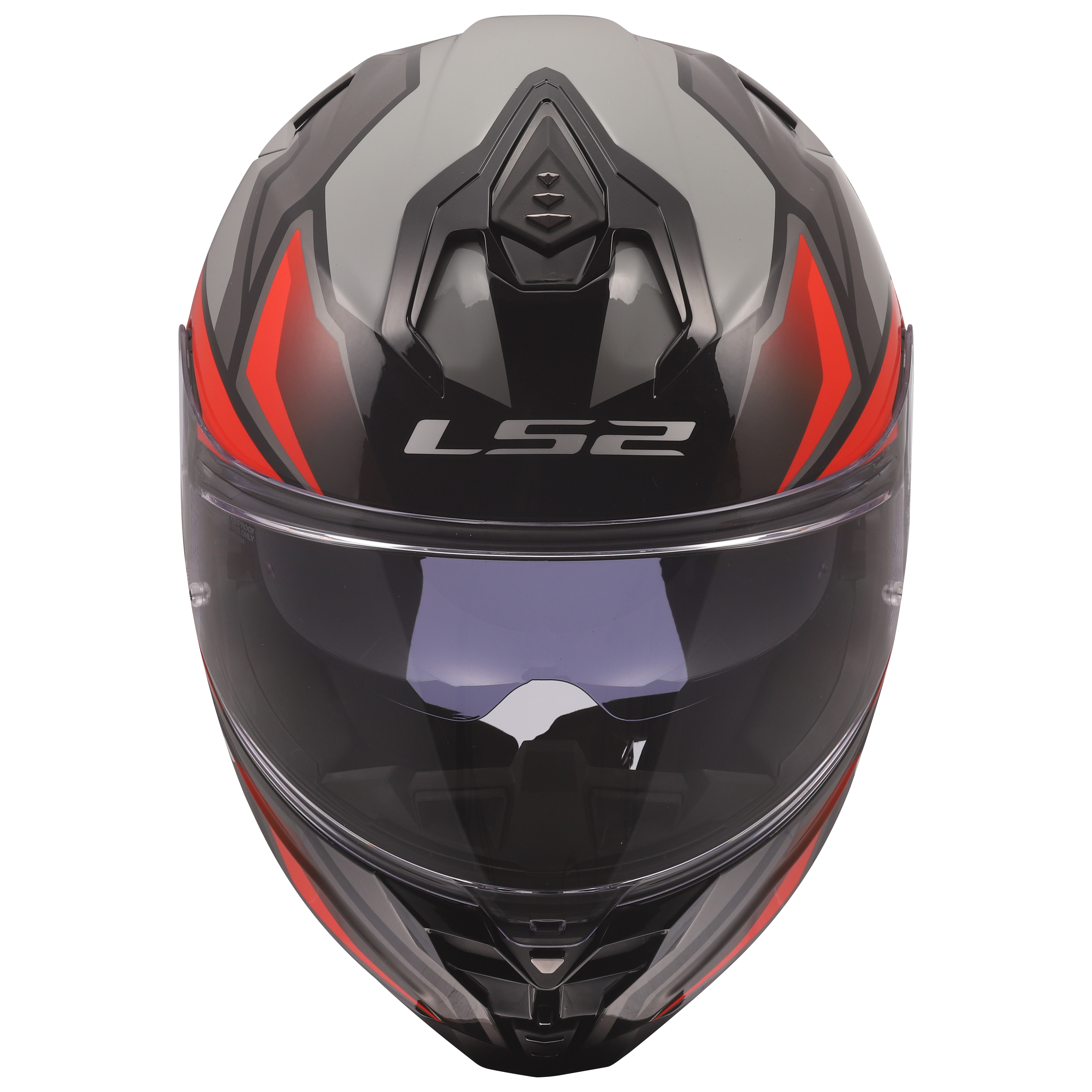 LS2 FF817 CHALLENGER II VIPER GREY RED 168170732 (9)